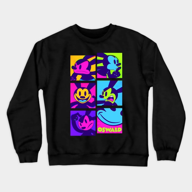 Mood Board: Neon Oswald Crewneck Sweatshirt by mandymouseketeer